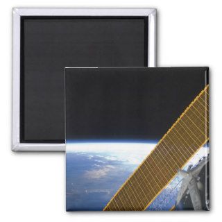 Solar array panels fridge magnets