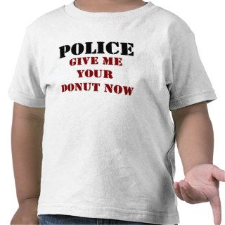 Funny Police Donut Shirt