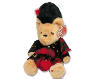 Scottish Teddy Bear in his Ceremonial Dress Clothing