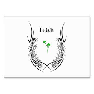 Irish Shamrock Tattoo Business Cards