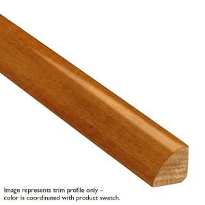 Bruce Butterscotch Red Oak 3/4 in. Thick x 3/4 in. Wide x 78 in. Long Quarter Round Molding T7426S