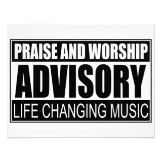 Praise And Worship AdvisoryAnnouncement