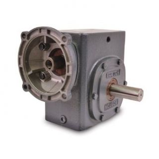 Boston Gear F73240KB7J Right Angle Gearbox, NEMA 140TC Flange Input, Left Output, 401 Ratio, 3.25" Center Distance, 2.62 HP and 2944 in lbs Output Torque at 1750 RPM Mechanical Gearboxes