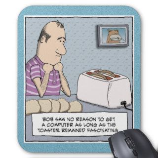Funny mousepad Interesting Toaster