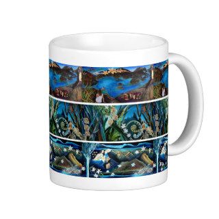 Mermaids pools and Manaia Cup Coffee Mug