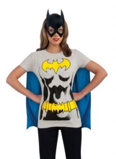 DC Comics Batgirl T Shirt With Cape And Mask Clothing