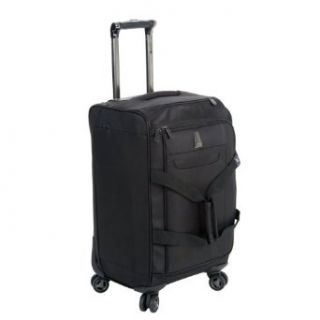 Delsey Luggage Helium X'pert Lite Ultra Light Carry On 4 Wheel Spinner Duffel, Black, 20 Inch Clothing