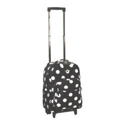 Rockland 17in Rolling Backpack R01in Black Dot Rockland Rolling Backpacks