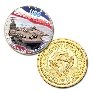 USS Abraham Lincoln (CVN 72) GP printed Challenge Coin 