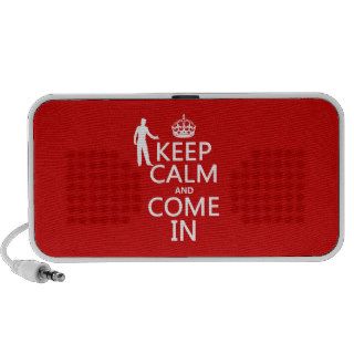 Keep Calm and Come In (welcome sign) iPhone Speaker