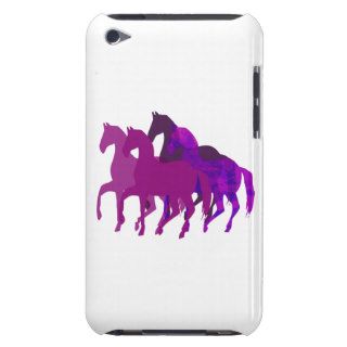 Fantasy Purple Horses iPod Touch Cover