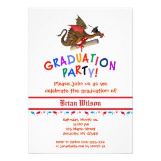 Dragon Graduation Celebration Announcements