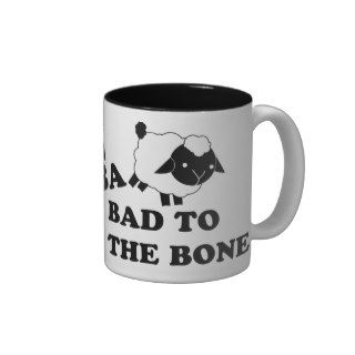 Bad to the Bone Sheep. Mug