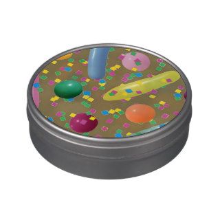 Gold Celebration Jelly Belly Candy Tins