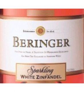 Beringer Vineyards Sparkling White Zinfandel 750ML Wine