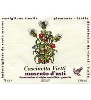 2012 Cascinetta Vietti Moscato D'Asti 750ml Wine