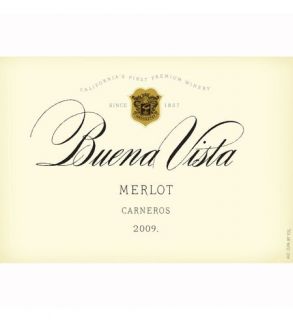 Buena Vista Carneros Merlot 2009 Wine