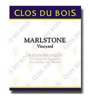 Clos du Bois   Marlstone Vineyard Alexander Valley 2004 Wine