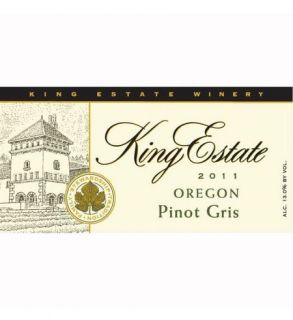 King Estate Signature Collection Pinot Gris 2011 Wine