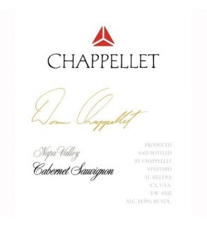 Chappellet Signature Cabernet Sauvignon 2010 Wine