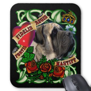 Tattoo Mastiff Mousepad