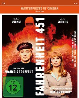Fahrenheit 451 (1966) Blu ray Julie Christie, Oskar Werner, Cyril Cusack, Francois Truffaut Movies & TV