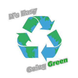 It's Easy Going Green Recycle Symbol Photo Cut Out