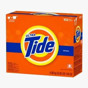 Tide 143 oz. Ultra Powder Original 102 Load Laundry Detergent 003700082190