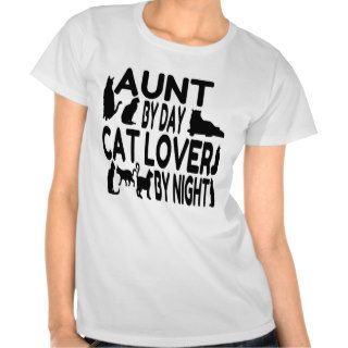 Cat Lover Aunt T Shirt