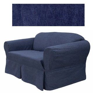 Jeans Indigo Furniture Slipcover Sofa 452   Slipcovers For Sofa