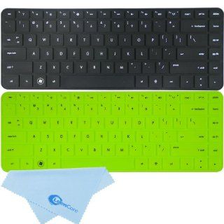 LeenCore� 2 Pack Silicone Laptop Keyboard Skin Cover Protector for Hp Pavilion G4 , g6 1xxx , envy 14 1007tx , hp 2000 , dv4 3000 Series , presario Cq43 , 430 , 431 CQ57 , CQ58 (You Must read "Product Description" Part to avoid buying wrongly)