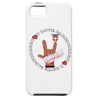 CCU   I LOVE CARDIOLOGY   ASL HAND SIGN iPhone 5 COVER