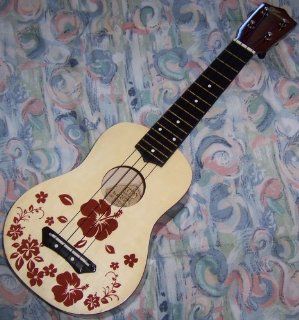 Leolani Ukulele Hibiscus Flower Hawaiian Hawaii B14 New Musical Instruments