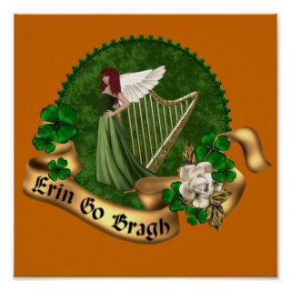 Erin Go Bragh Irish Poster