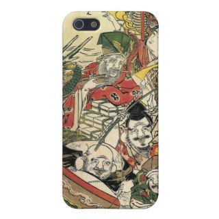 Hokusai 7 Gods Good Fortune Fine Art  Covers For iPhone 5