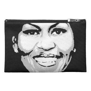 Michelle Obama Pattern Travel Accessories Bag