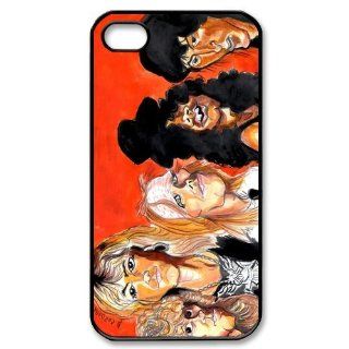 Custom Heavy Metal Music Band Guns Cover Case for iPhone 4 4s LS4 436 Cell Phones & Accessories