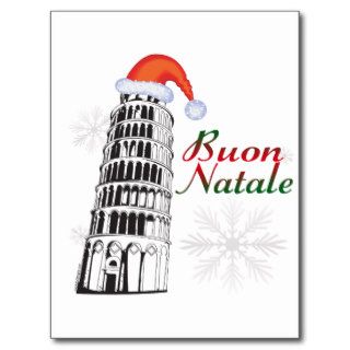 Pisa Buon Natale Post Card