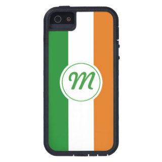 Republic of Ireland Flag and Monogram iPhone 5/5S Cases