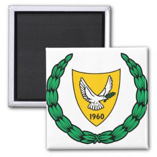 Cyprus Coat of Arms detail Refrigerator Magnets