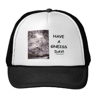 Have A Gneiss Day (Geology Humor Have A Nice Day) Mesh Hat