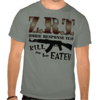 Zombie Response Team T shirt