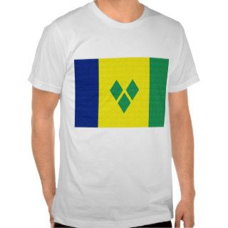St Vincent & The Grenadines Flag Shirts