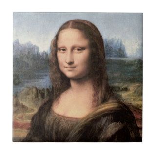 Mona Lisa Portrait / Painting Ceramic Tiles