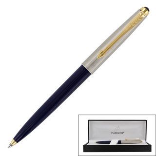 Parker 45 Dark Blue Gold Trim Ballpoint Pen Ballpoint Pens