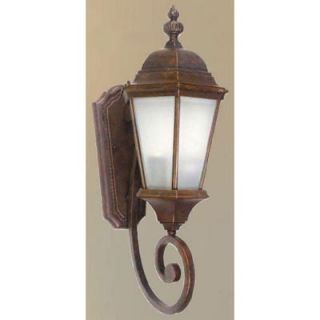 Yosemite Home Decor Brielle Collection Wall mount 2 Light Outdoor Lamp FL5124BR