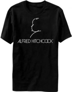 Alfred Hitchcock Stack Silhouette Men's T shirt Novelty T Shirts Clothing
