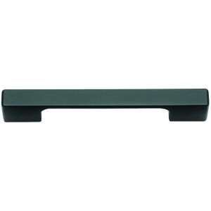 Atlas Homewares Successi Collection Black 12.3 in. Thin Square Long Rail Pull A866 BL