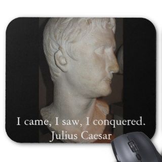 Julius Caesar QUOTATION famous quote Mousepad