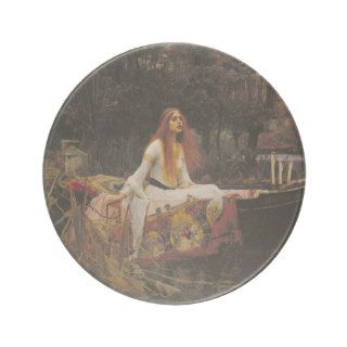 The Lady of Shalott, John William Waterhouse Drink Coaster